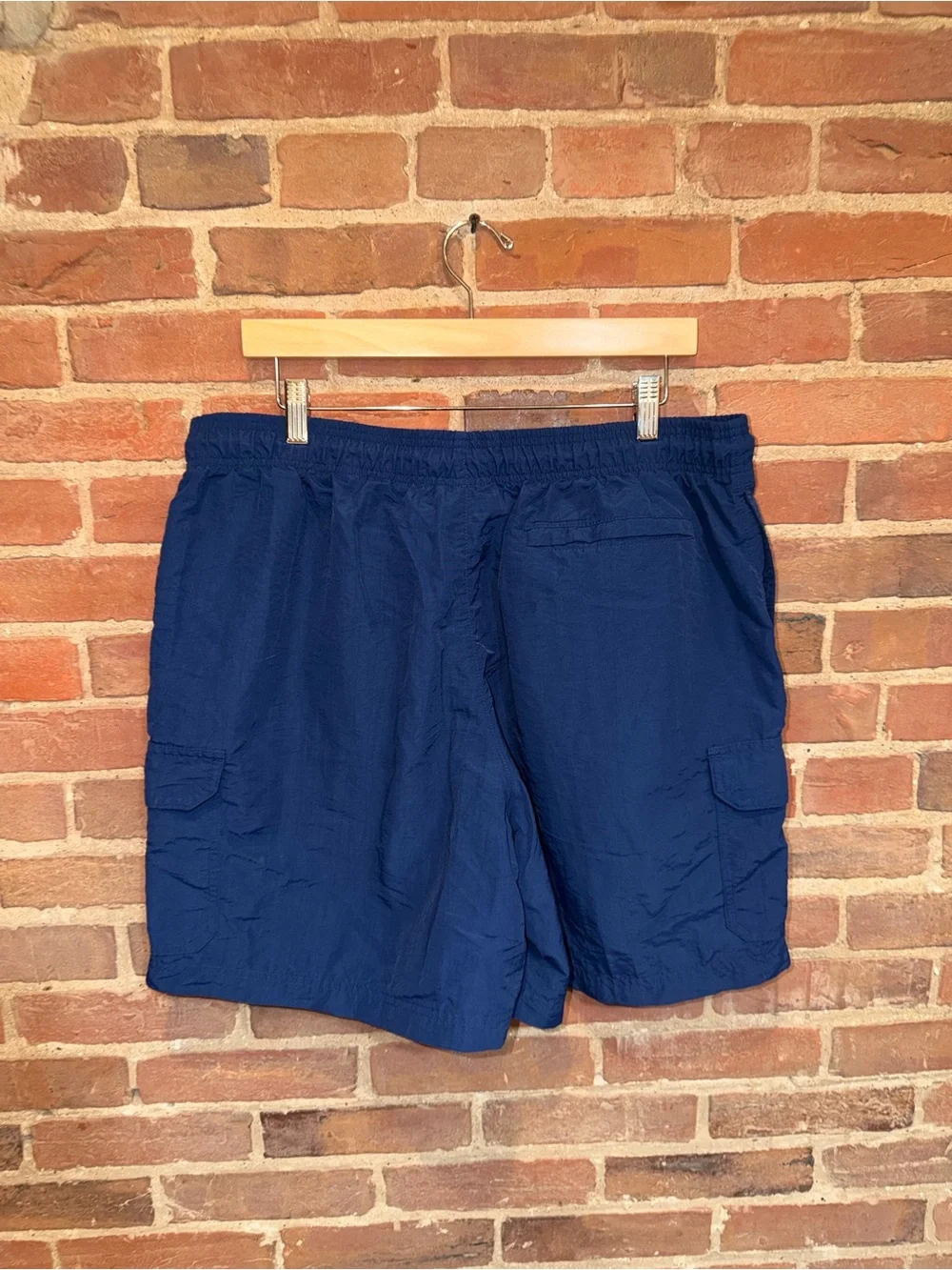 Champion Men's Dark Blue Swim Trunks with Drawstring Summer Swim